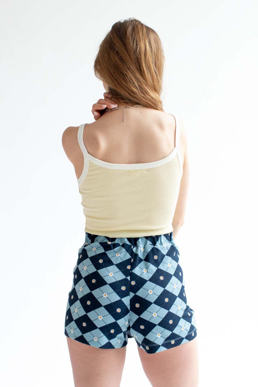 Vanilla Yellow Crop Cami