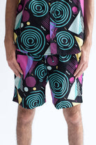 Vertigo Swirls Cotton Shorts
