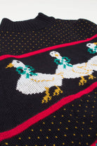 Vintage Geese 80s Sweater 3439