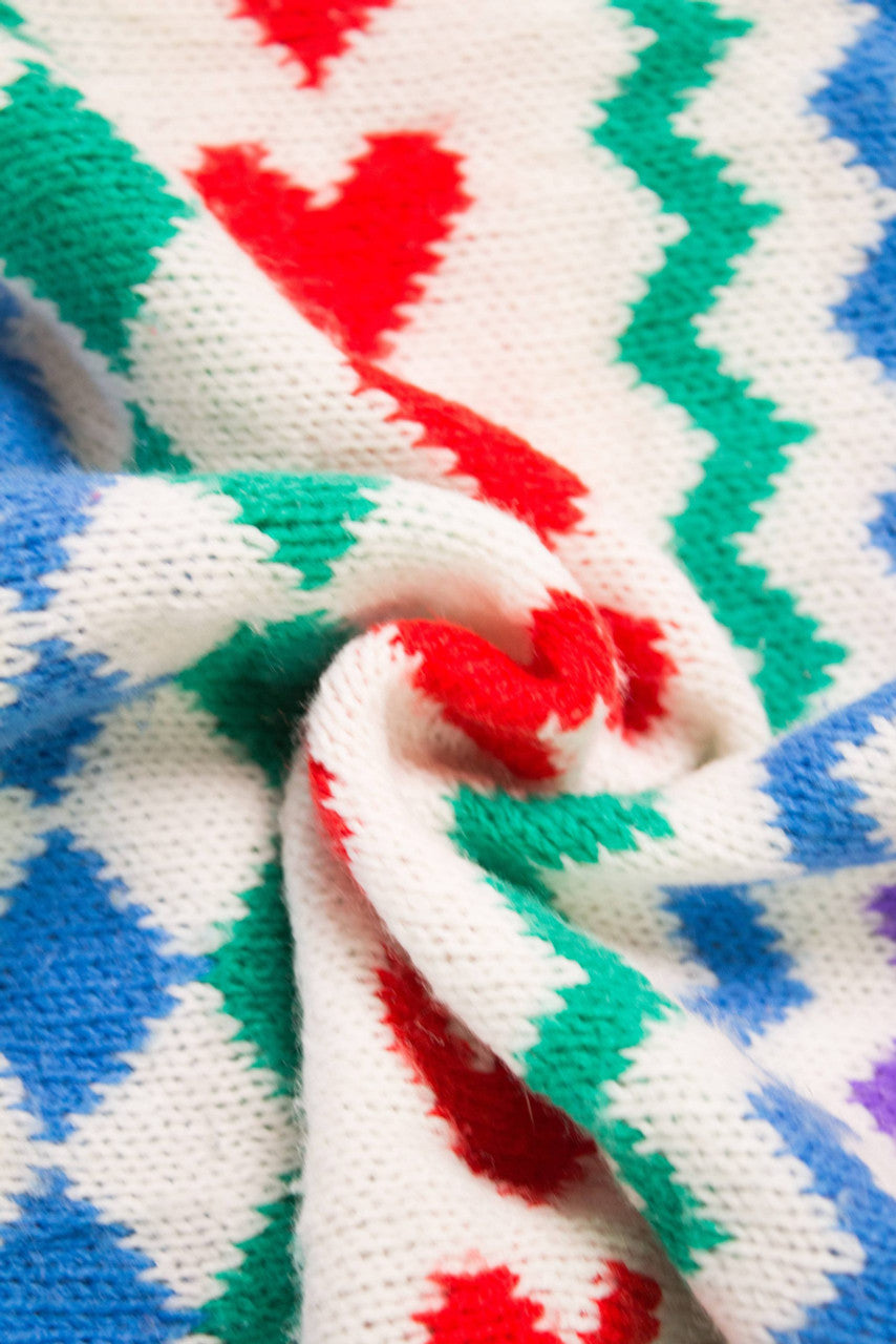 Vintage Via LA Rainbow 80s Sweater