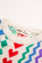 Vintage Via LA Rainbow 80s Sweater