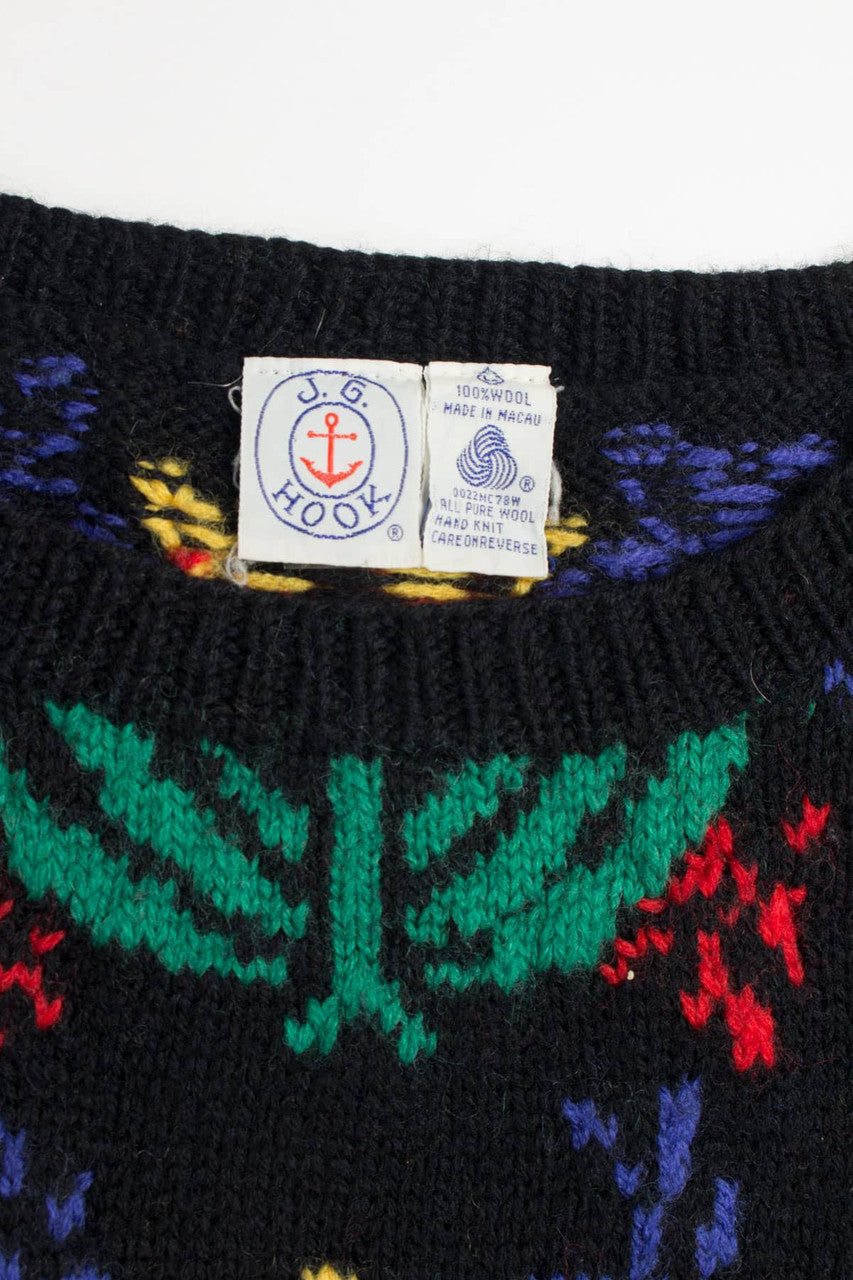 Vintage J.G. Hook 80s Sweater 3478