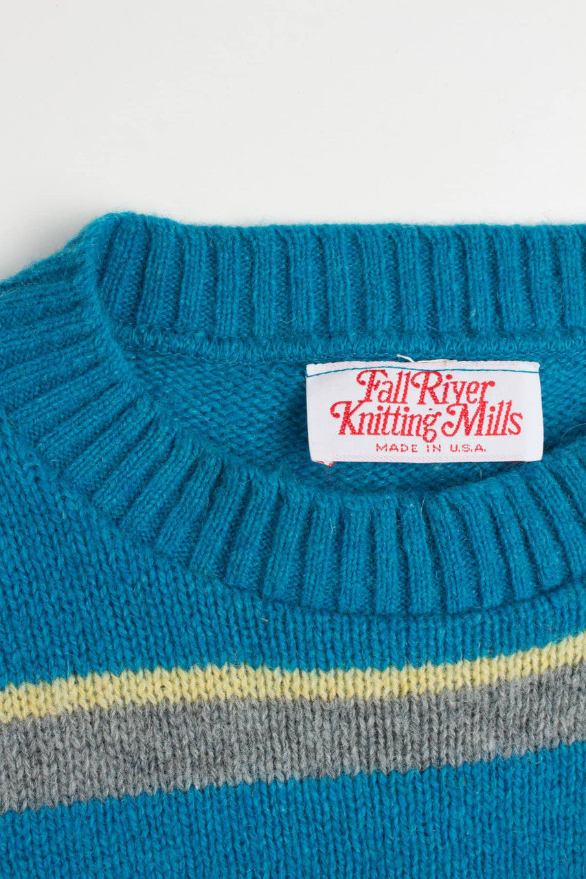 Vintage Fall River Knitting Mills 80s Sweater 3483