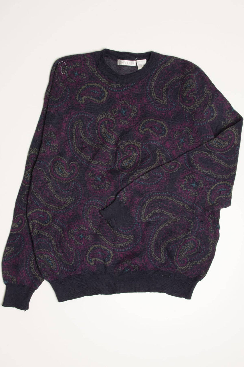 Vintage Paisley Sweater 3486