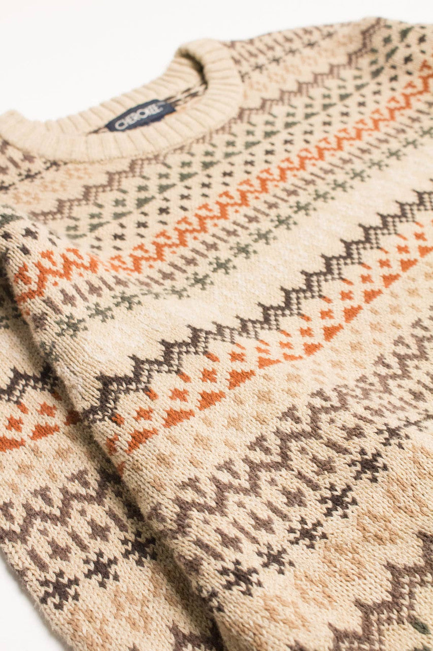 Beige 80s Sweater 3487