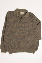 Vintage Collared 80s Sweater 3490