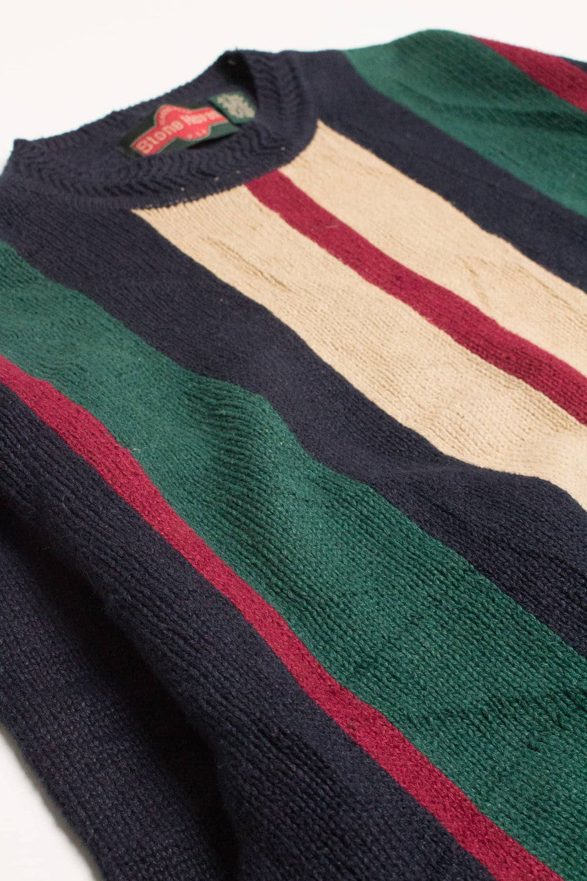 Vintage 80s Striped Sweater 3505