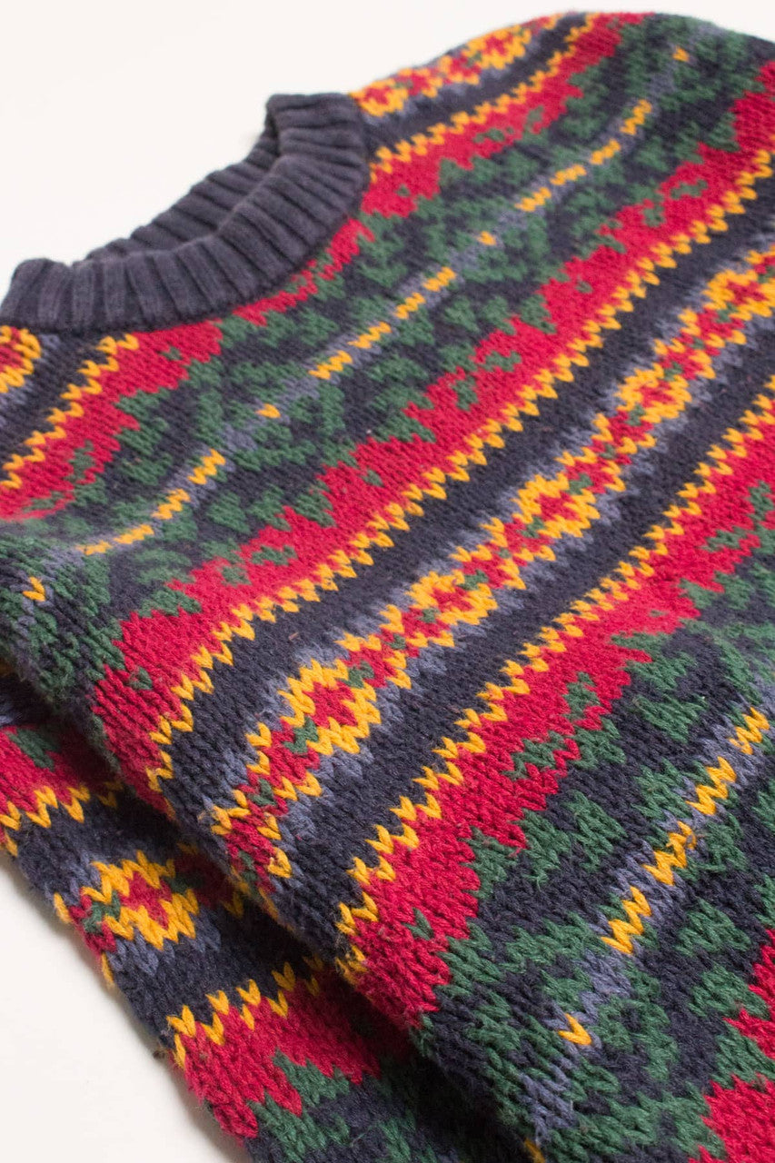 Vintage Woods & Gray Sweater 3506