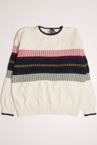 Chaps Striped Chest Sweater 3530