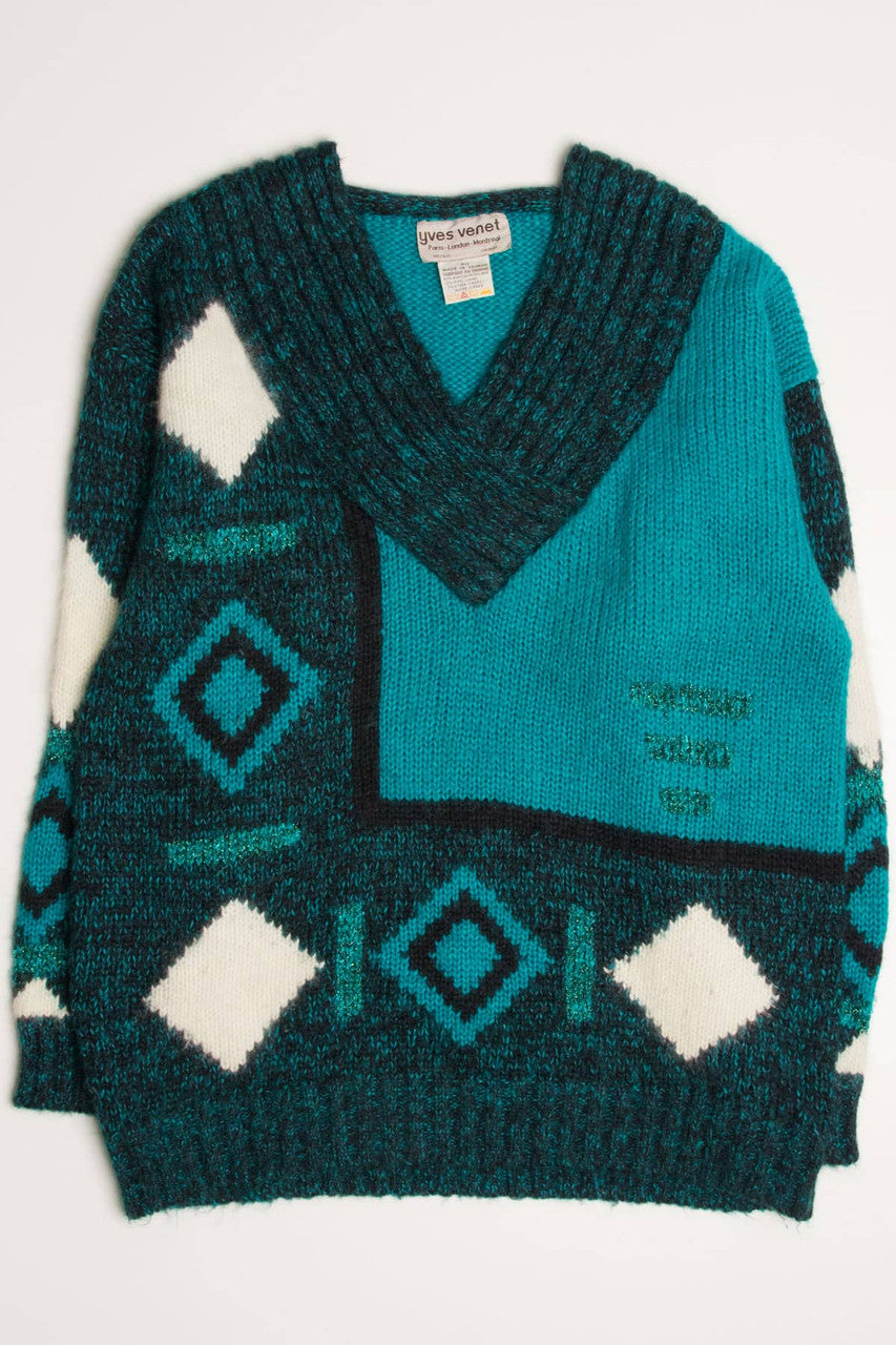 Vintage Yves Venet 80s Sweater 3542