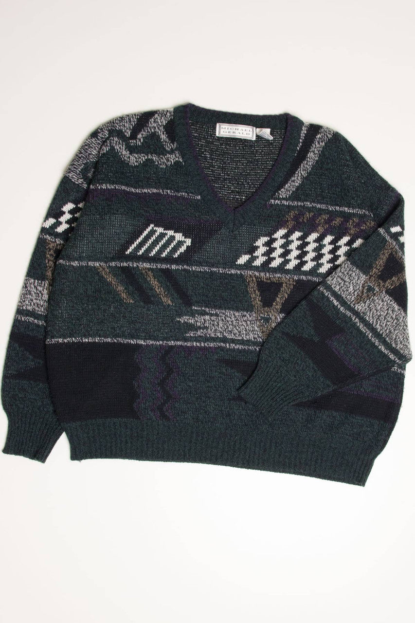 Vintage Michael Gerald 80s Sweater 3550