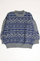 Hand Knit 80s Cropped Sweater 3557