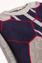 Vintage 80s Hexagon Sweater 3566