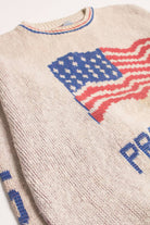 Vintage Proud To Be An American Sweater 3576