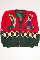 Vintage Hand Knit Golf Sweater 3578
