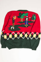 Vintage Hand Knit Golf Sweater 3578