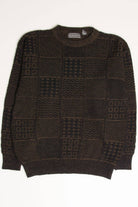 Vintage Checkered Sweater 3579
