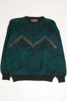 Vintage Teal 80s Sweater 3611