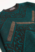 Vintage Teal 80s Sweater 3611