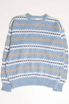 Vintage Light Blue Sweater 3614