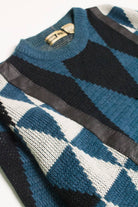 Vintage 80s Triangles Sweater 3615