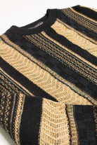Vintage Vertical Striped Sweater 3625