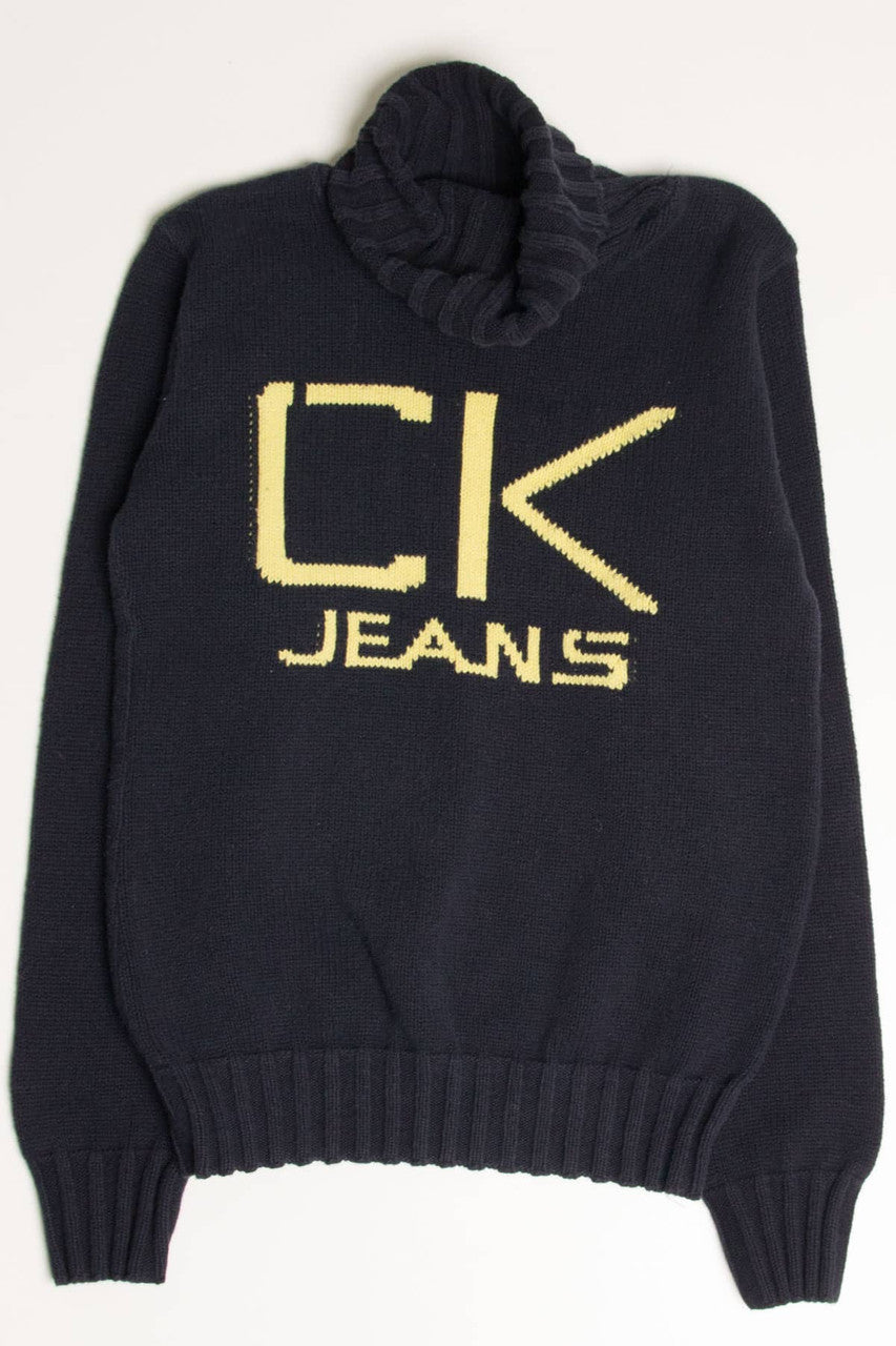 Vintage Calvin Klein Turtleneck Sweater 3628