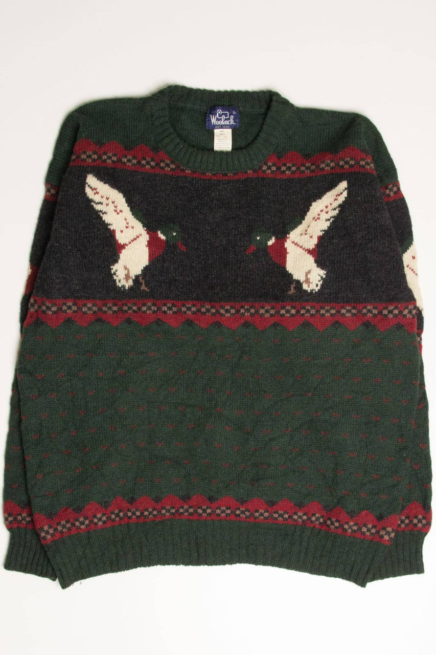 Vintage Wool Ducks Sweater 3631