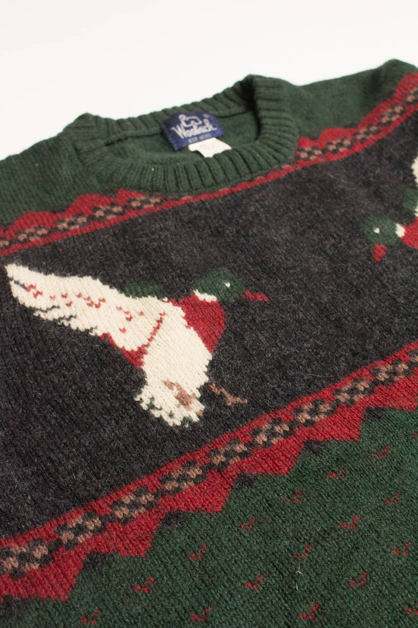 Vintage Wool Ducks Sweater 3631