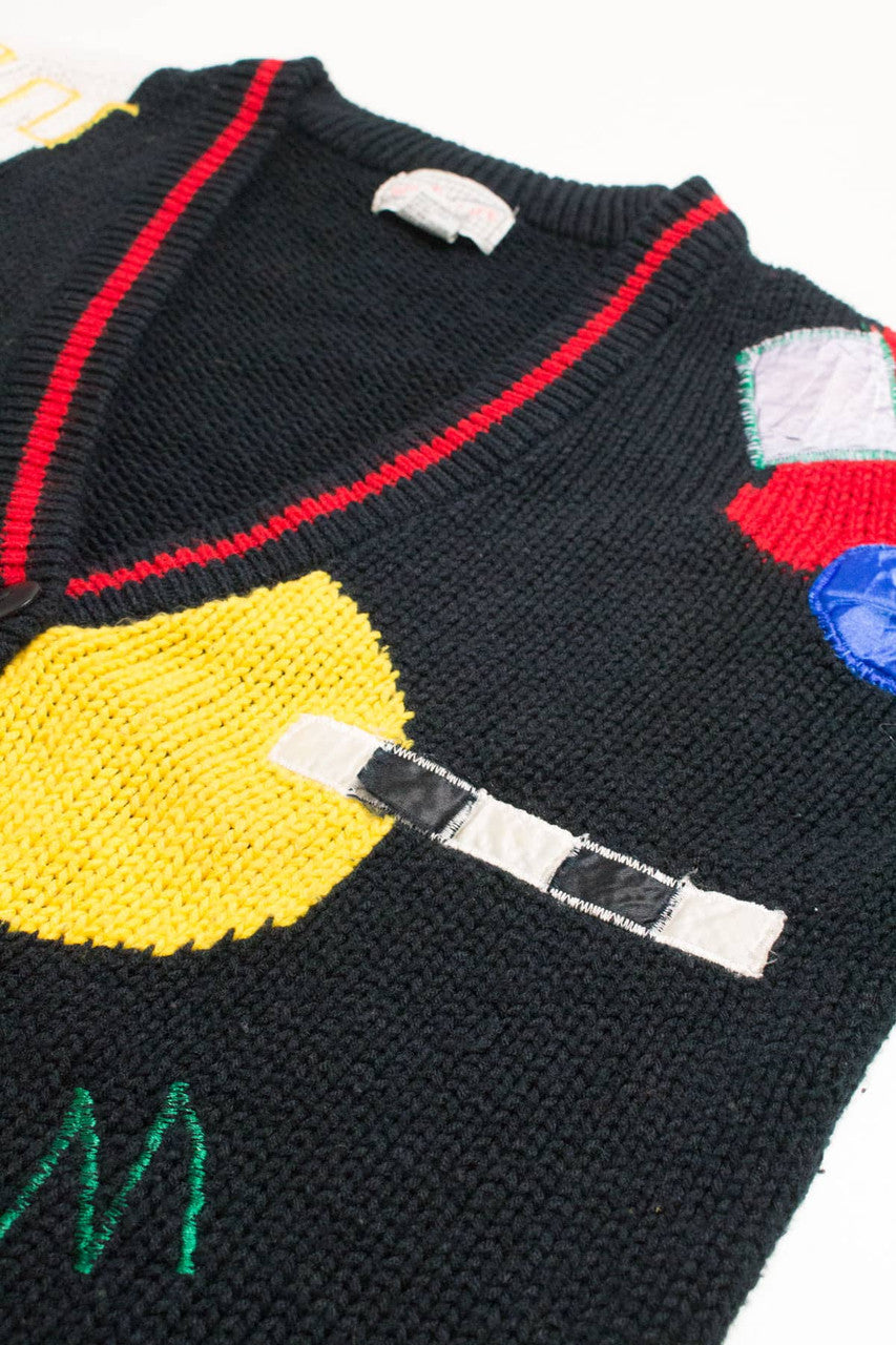 Vintage Bright Shapes Sweater 3634