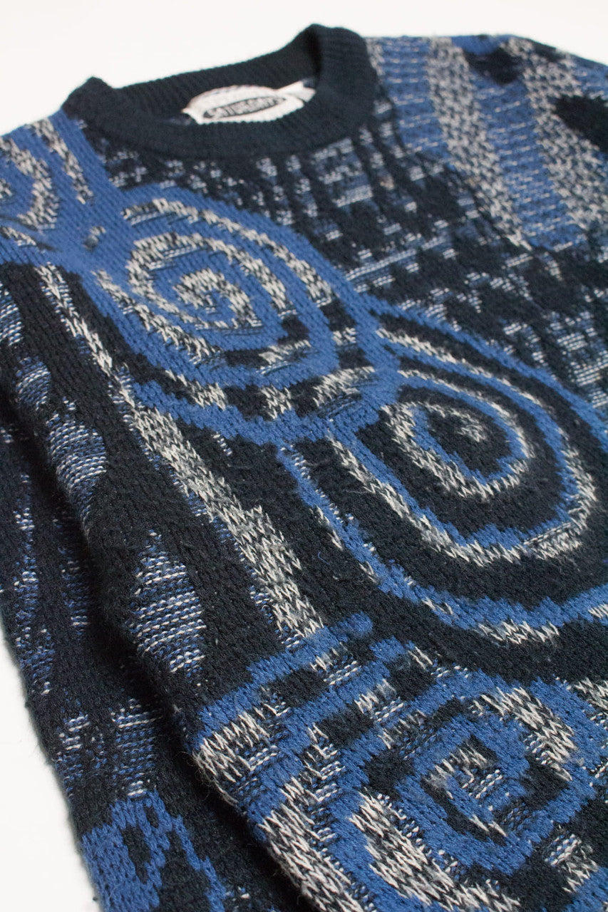 Vintage Swirl Saturdays 80s Sweater 3652