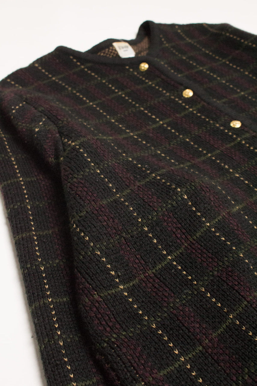 Black Liz Baker Cardigan 3662
