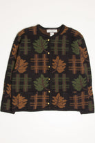Fall Leaves 80s Cardigan 3692