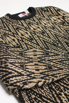 Vintage Metallic Gold 80s Sweater 3718