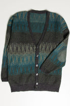 Teal 80s Cardigan 3747