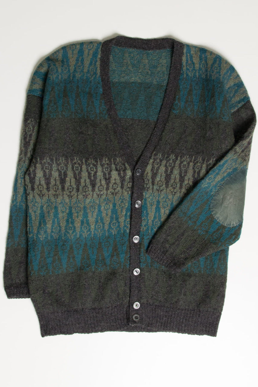 Teal 80s Cardigan 3747