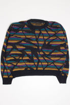 Vintage Fractured Pagliano 80s Sweater 3748