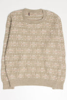 Vintage Beige 80s Sweater 3755