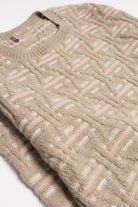 Vintage Beige 80s Sweater 3755