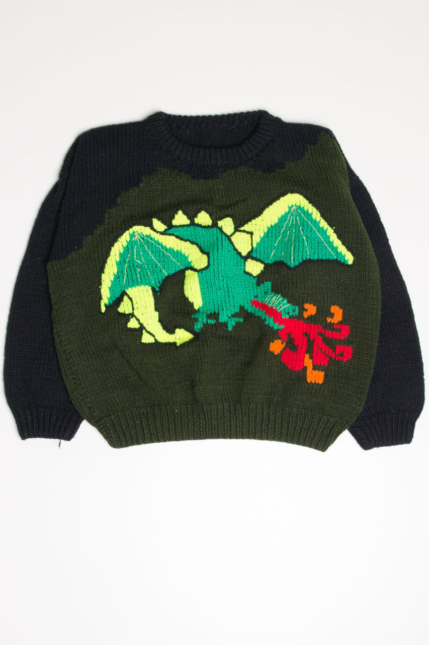 Fire Breathing Dragon Sweater 3768
