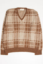 Vintage Seaforth Plaid 80s Sweater 3773