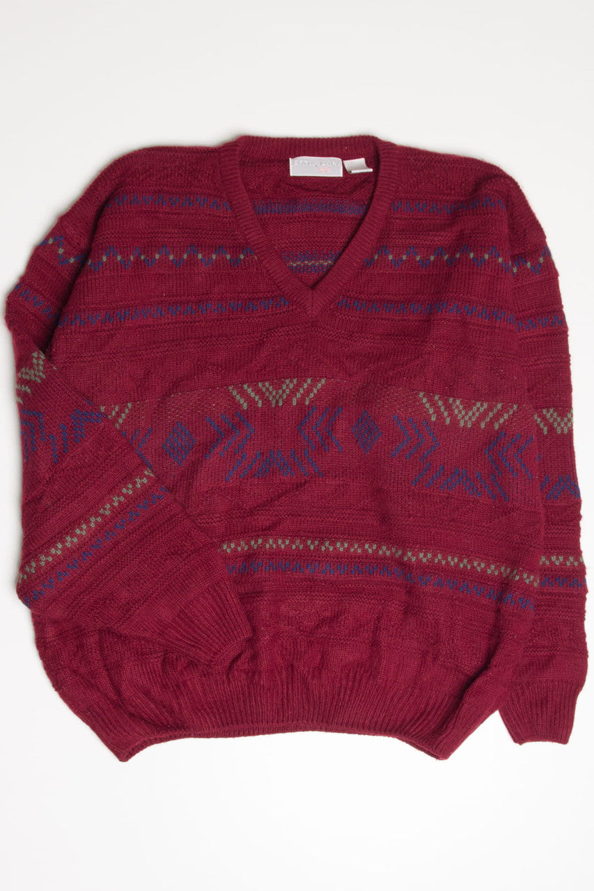 Vintage Manopoly 80s Sweater 3774