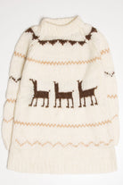 Knit Llama Sweater Dress