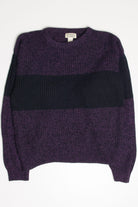 Purple Street Closed 80s Sweater 3793