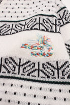 Vintage Embroidered 80s Cardigan 3802