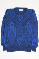 Blue New Forces 80s Sweater 3804