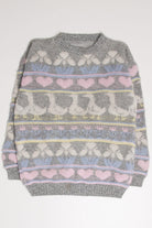 Vintage Spring Goose 80s Sweater 3807