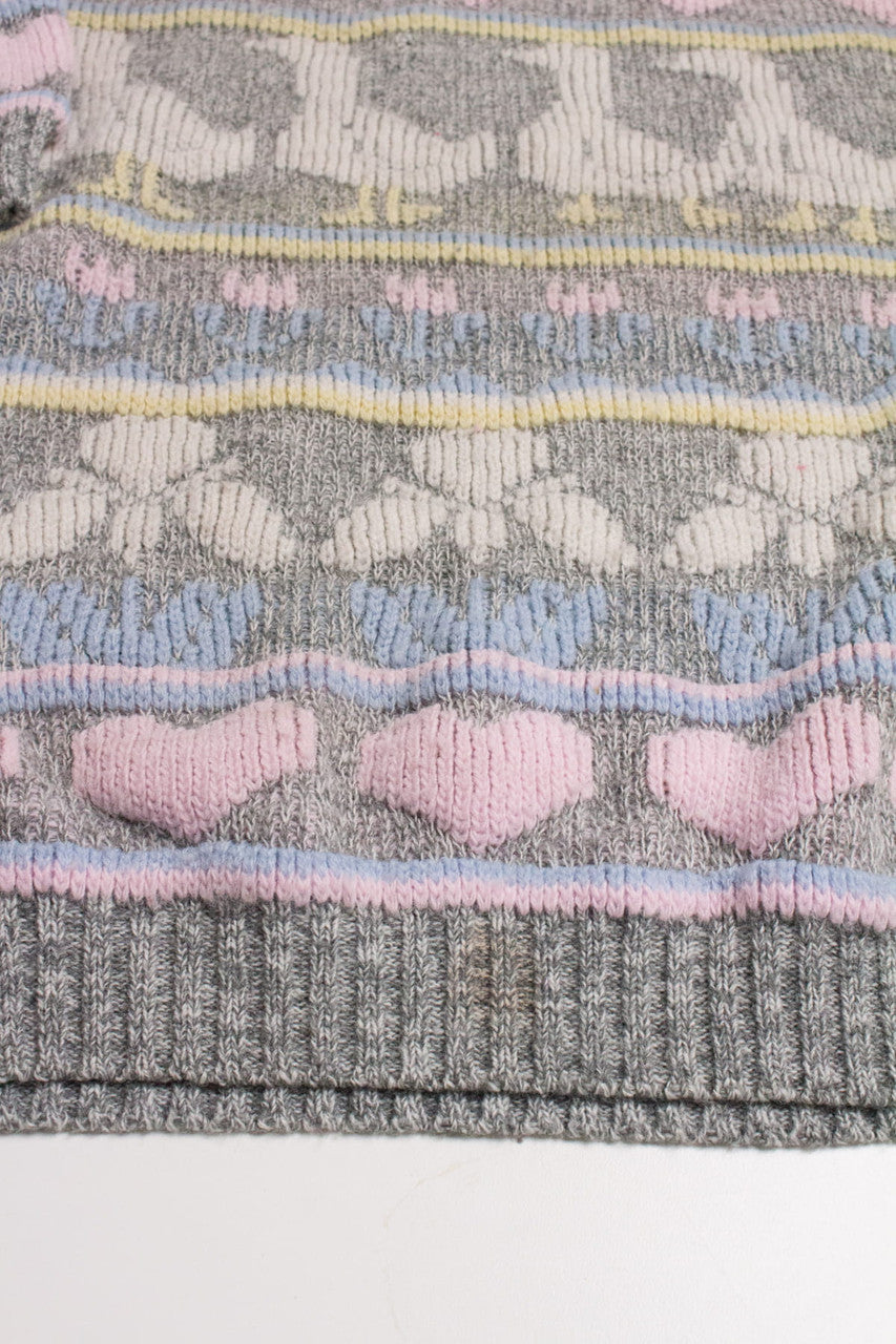 Vintage Spring Goose 80s Sweater 3807