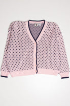 Pink Paris Sport 80s Cardigan