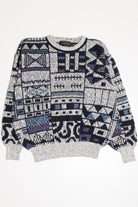 Michael Gerald Geometric 80s Sweater 3828